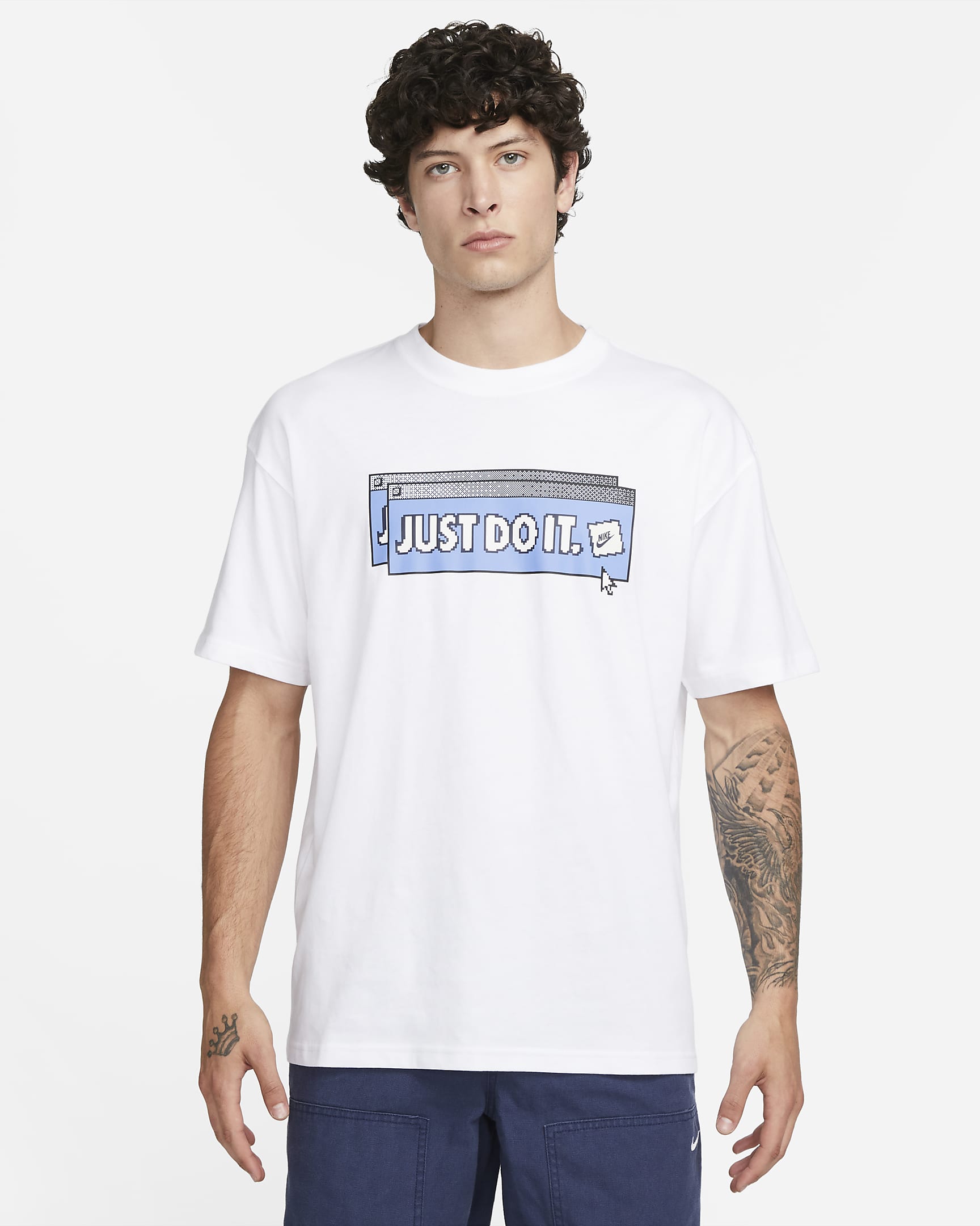 Image of Мъжка Тениска NIKE M NSW TEE M90 6MO JDI - Ballistic-sport